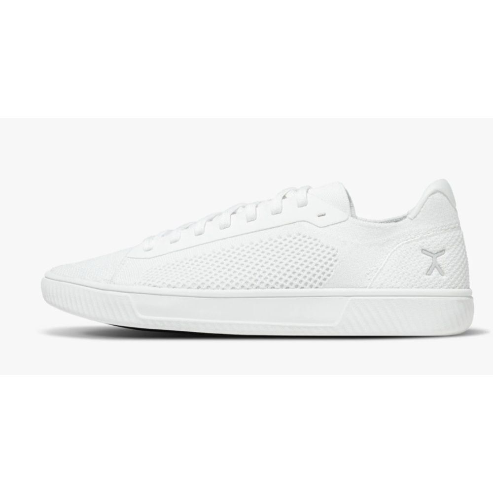 Flux Adapt Trainer White Unisex W 9 M 8 Barefoot Athletic Knit Shoes